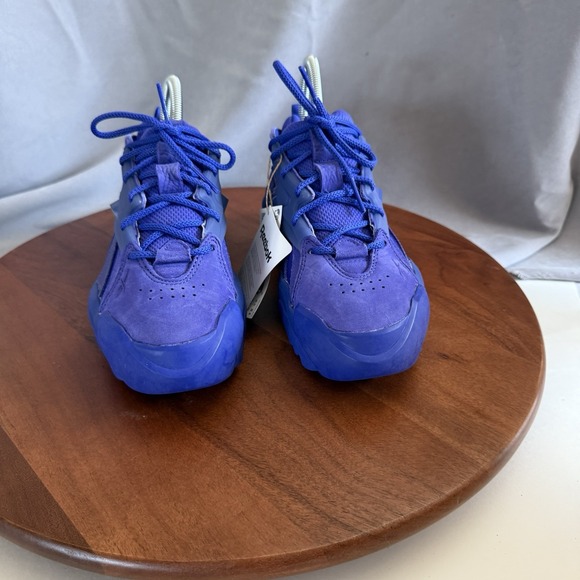 Reebok Club C Cardi V2 Leather Purple Casual Running Shoe Sneaker Women's Size 7 - Picture 8 of 12